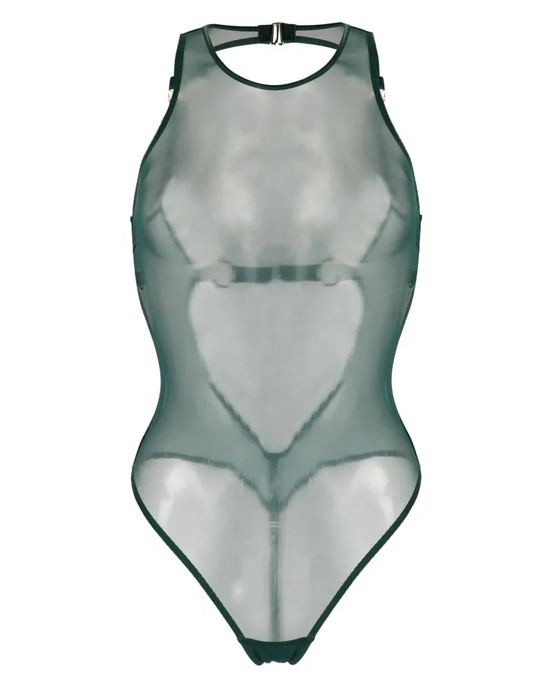 Bordelle Kora Sheer-Body - Grün Grün