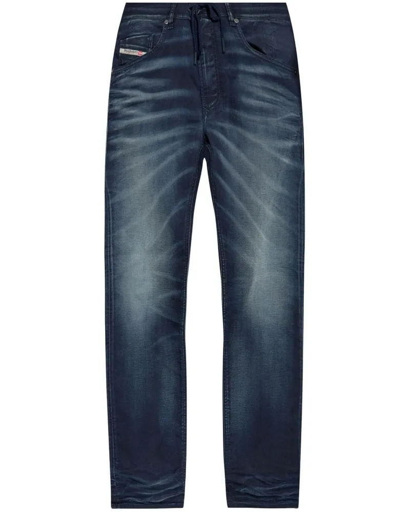 Diesel D-Krooley Tapered-Jeans - Blau Blau