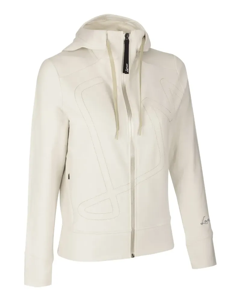LaMunt Erika hooded zip-up jacket - Nude Nude