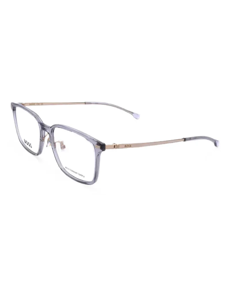 HUGO BOSS square-frame glasses - Grau Grau