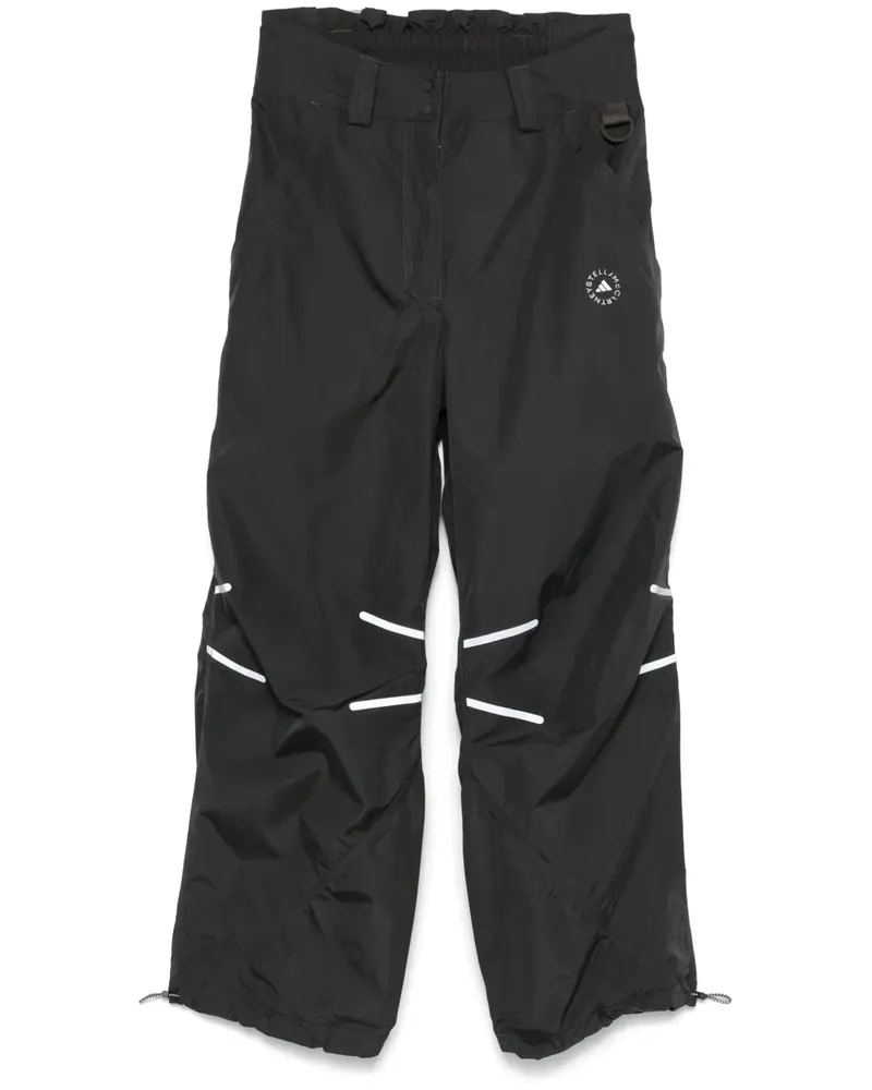 adidas Jogginghose mit weitem Bein - Schwarz Schwarz