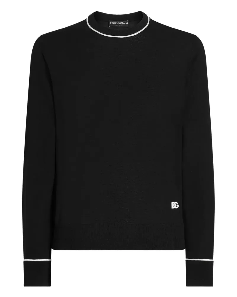 Dolce & Gabbana Klassischer Pullover - Schwarz Schwarz