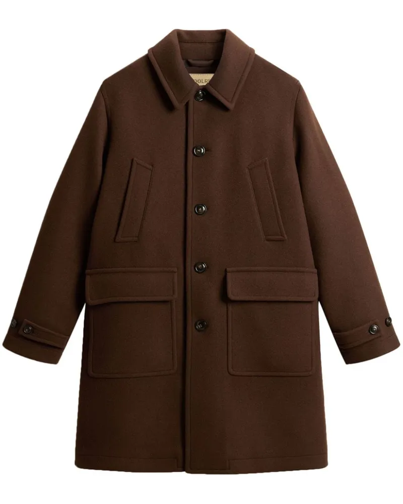Woolrich Melton Mantel - Braun Braun
