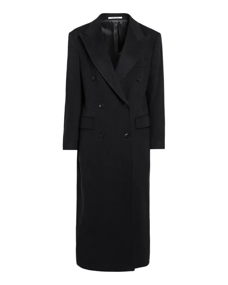 Tagliatore Doppelreihiger Mantel mit steigendem Revers - Grau Grau