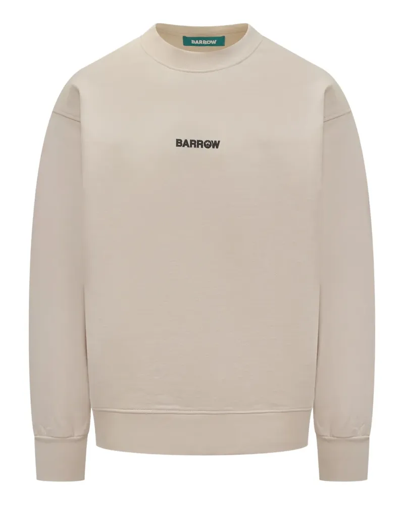 BARROW graphic-print crew-neck sweatshirt - Nude Nude