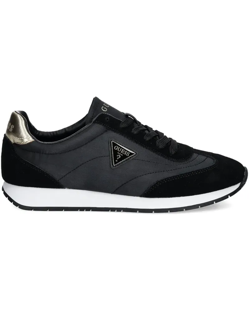 Guess Sneakers mit Einsätzen - Schwarz Schwarz