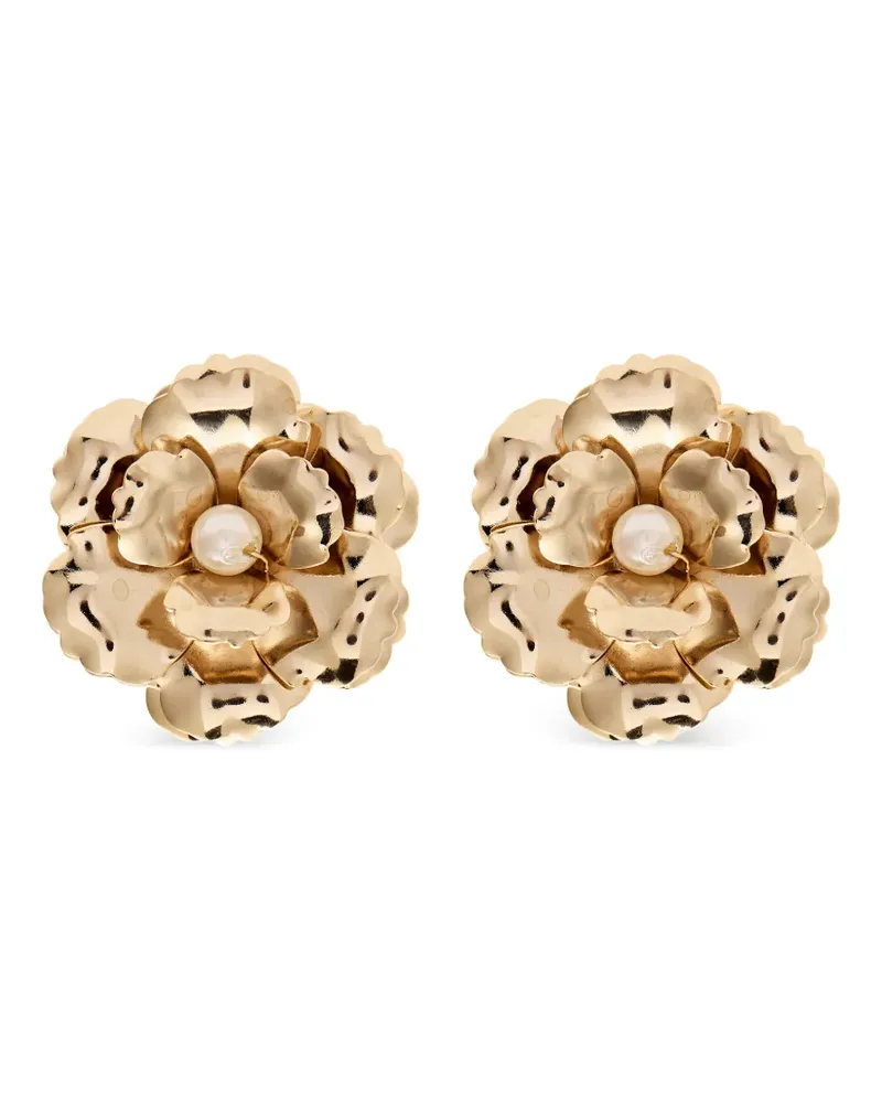 Rosantica Ohrstecker in Blumenform - Gold Gold