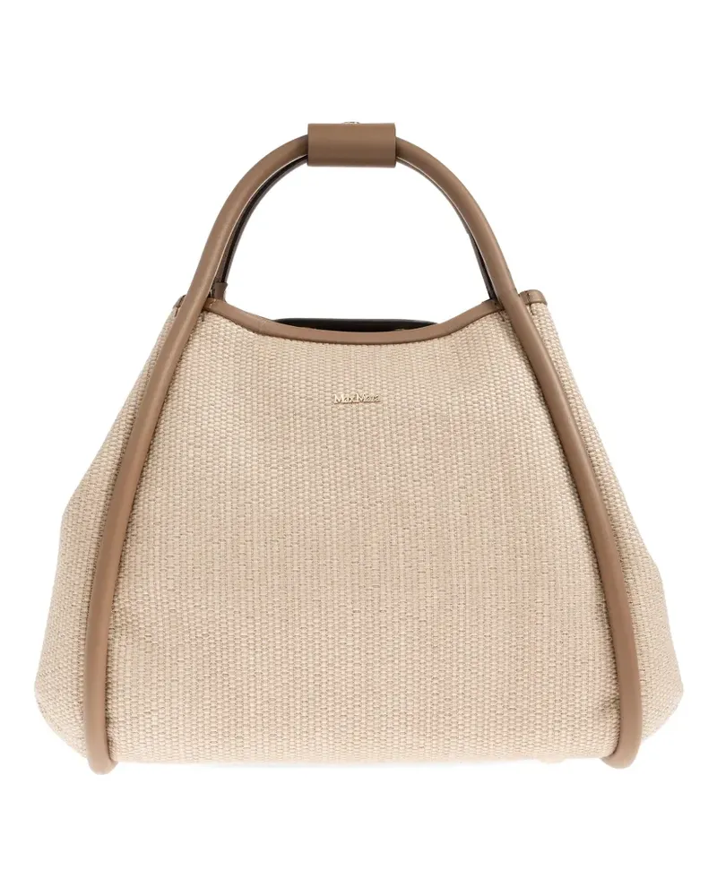 Max Mara Marine Handtasche - Nude Nude