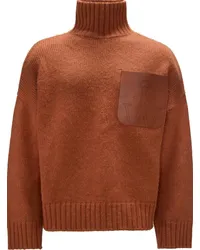 J.W.Anderson Pullover mit Anker-Logo Braun