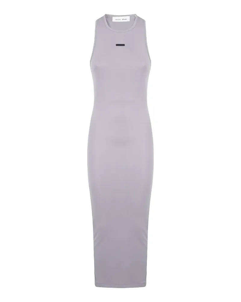Fear of God Geripptes Kleid - Grau Grau