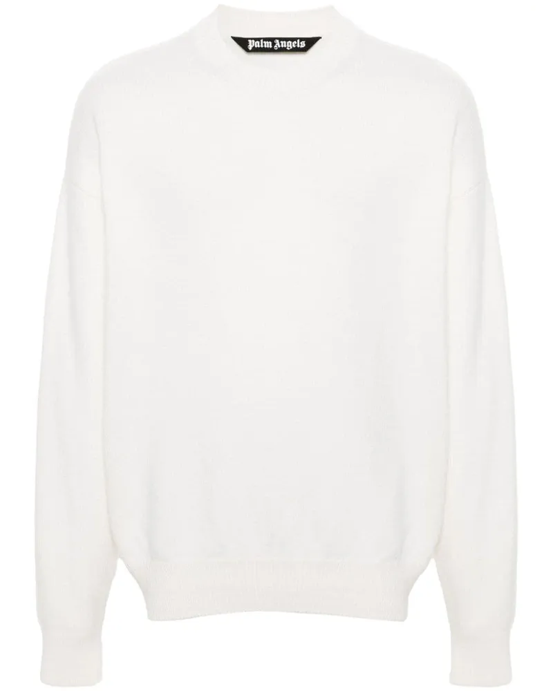 Palm Angels Pullover mit Monogramm-Print - Nude Nude