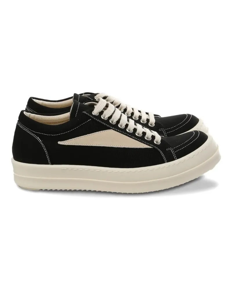 DRKSHDW by Rick Owens contrast panelled sneakers - Schwarz Schwarz