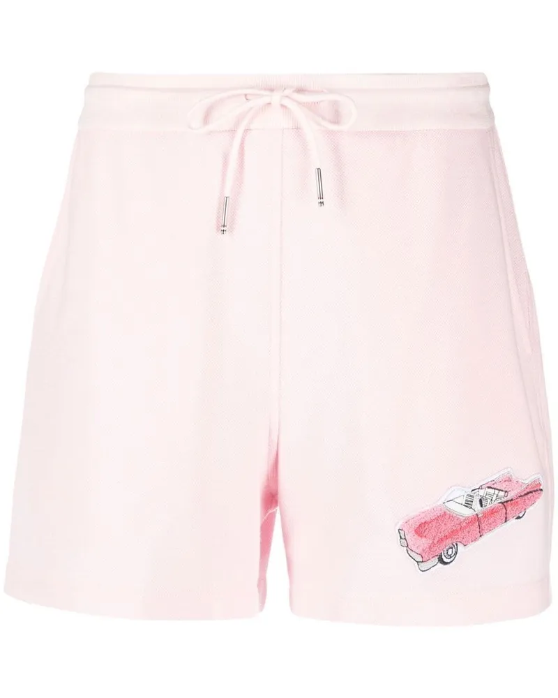 Thom Browne Bestickte Shorts - Rosa Rosa