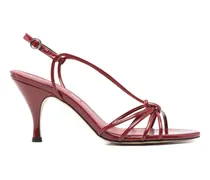 Solange Riemchensandalen mit Knoten - Rot