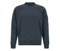 Ghost Sweatshirt mit Patch-Detail - Blau
