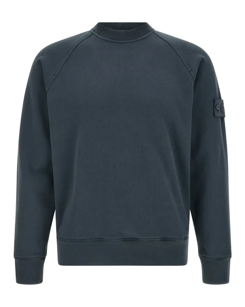 Stone Island raglan-sleeve sweatshirt - Blau Blau