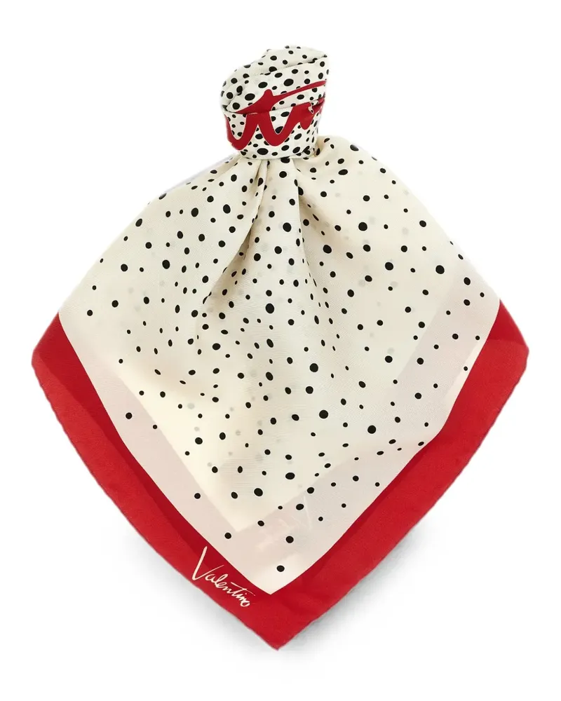 Valentino Garavani Little Stars Starry scarf - Nude Nude