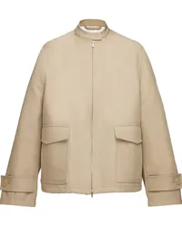 Ferragamo Jacke aus Gabardine Nude