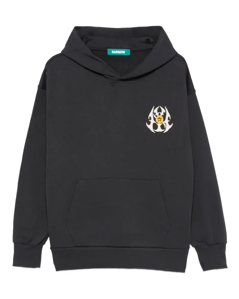BARROW Hoodie mit grafischem Print - Schwarz Schwarz