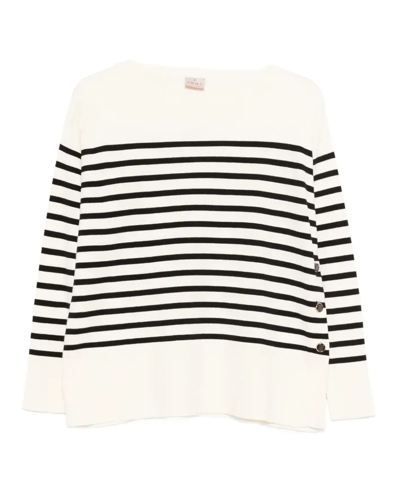 MARELLA striped sweater - Nude Nude