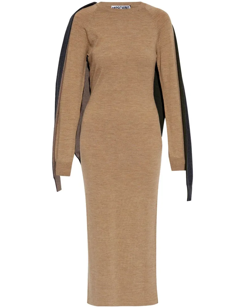 Moschino Kleid aus Wolle - Nude Nude