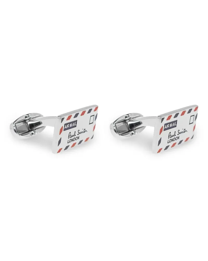 Paul Smith Airmail cufflinks - Silber Silber