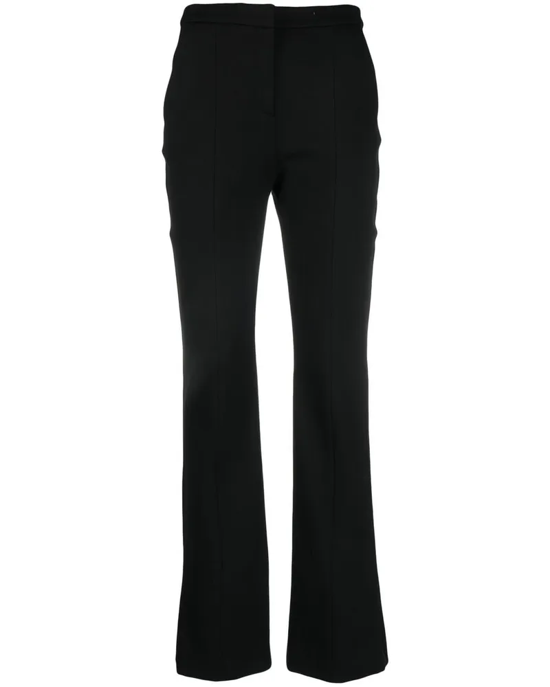 Karl Lagerfeld Hose mit geradem Bein - Schwarz Schwarz