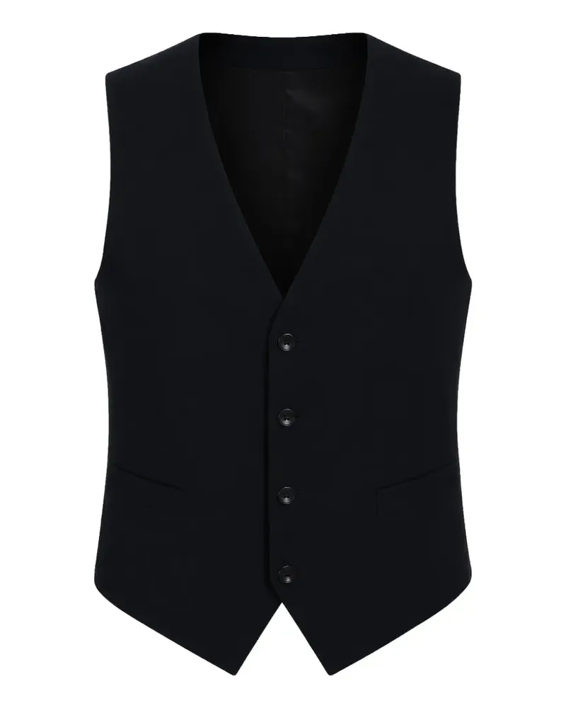 Dolce & Gabbana Weste mit spitzem Saum - Schwarz Schwarz