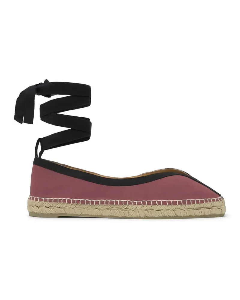 Castañer Kanu Espadrilles mit Knöchelband - Rosa Rosa