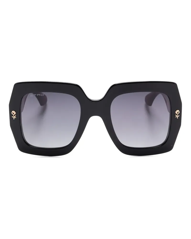 Etro Sonnenbrille mit Oversized-Gestell - Violett Violett