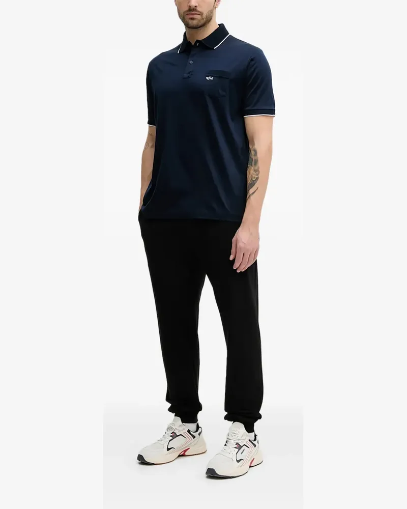 Paul & Shark Jogginghose mit Kordelzug - Schwarz Schwarz