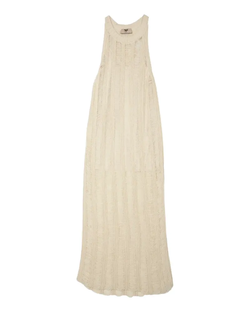 Aniye By crochet midi dress - Nude Nude