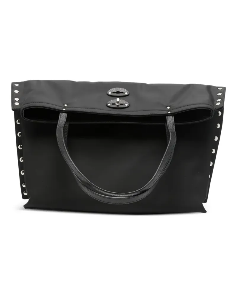 Zanellato A' Spasso studded tote bag - Schwarz Schwarz