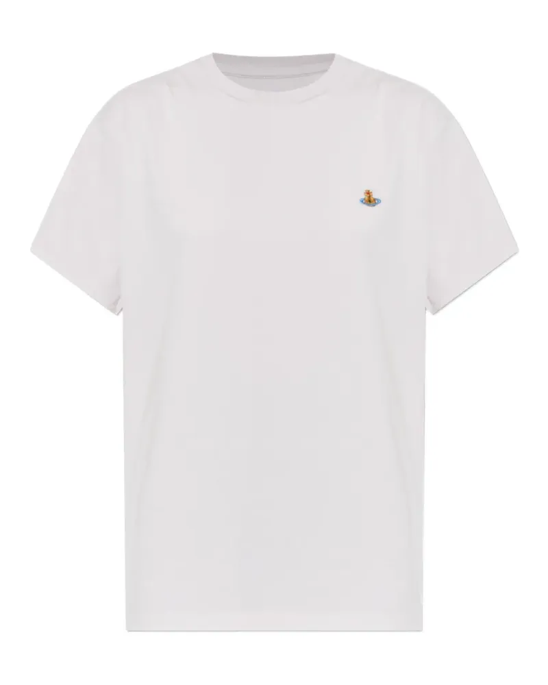 Vivienne Westwood T-Shirt mit Stickerei - Nude Nude