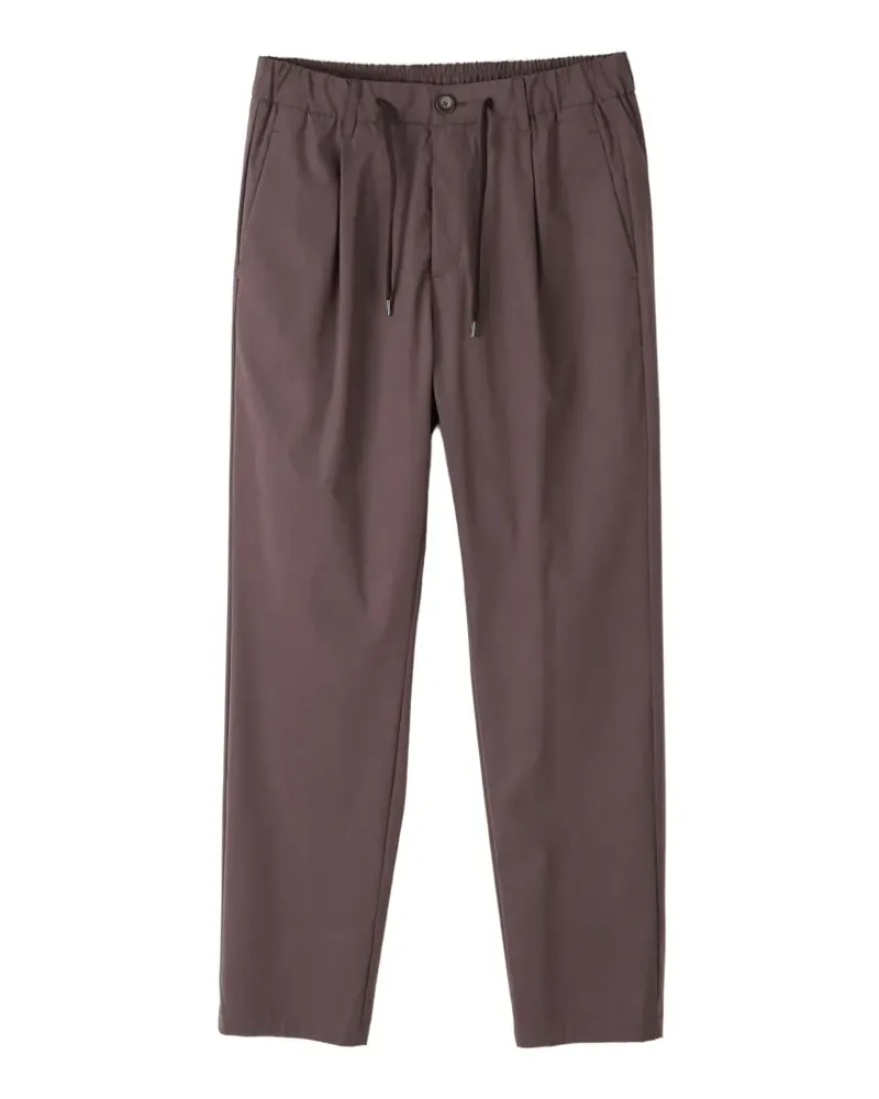 Herno Resort Hose mit Kordelzug - Braun Braun