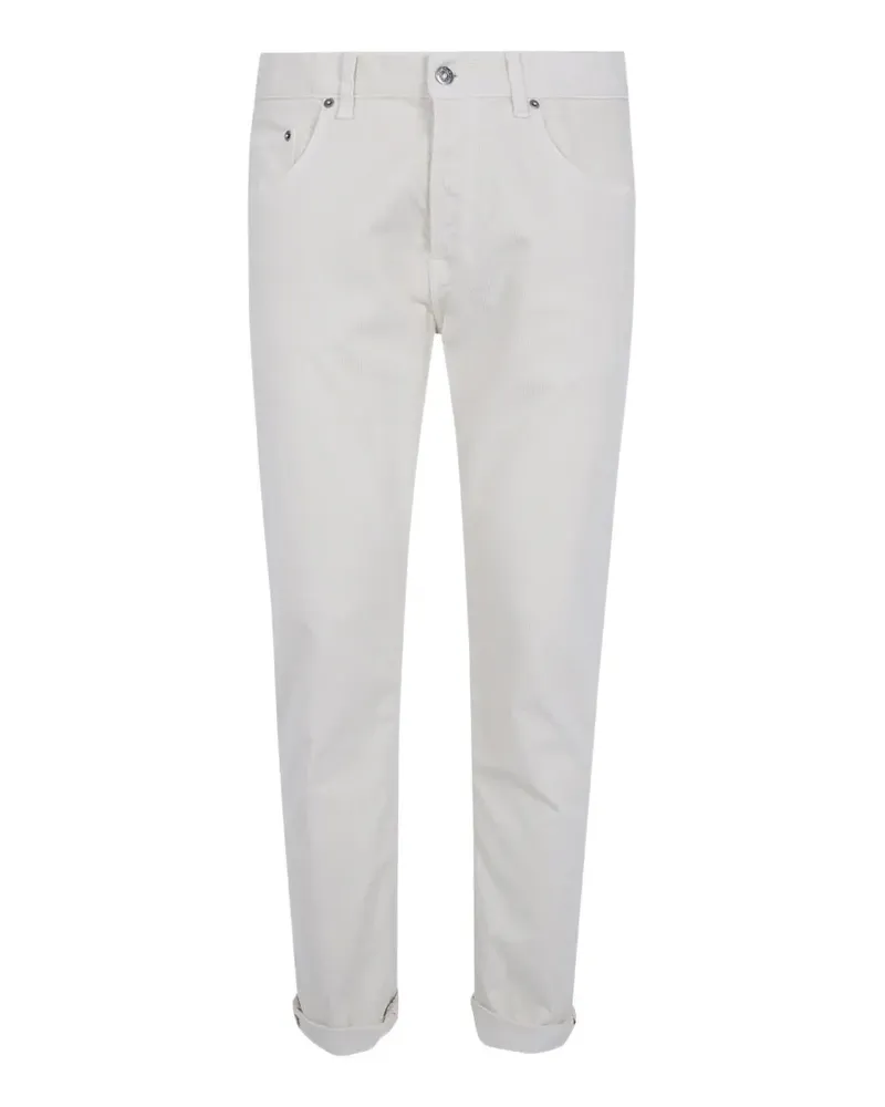Dondup corduroy straight-leg trousers - Nude Nude