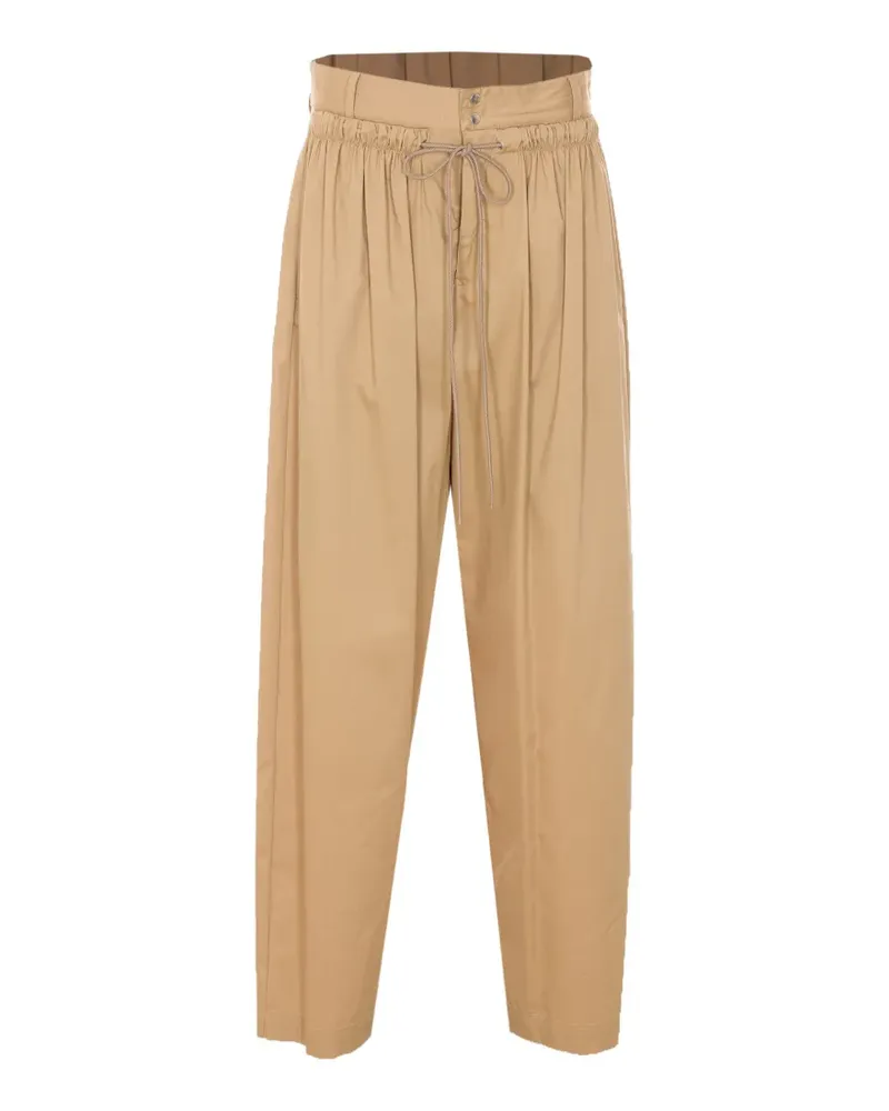 Aniye By drawstring closure trousers - Nude Nude