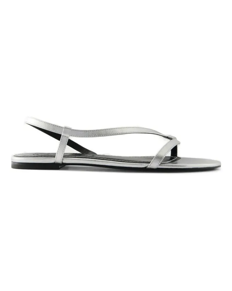 STAUD Louden strappy sandals - Silber Silber