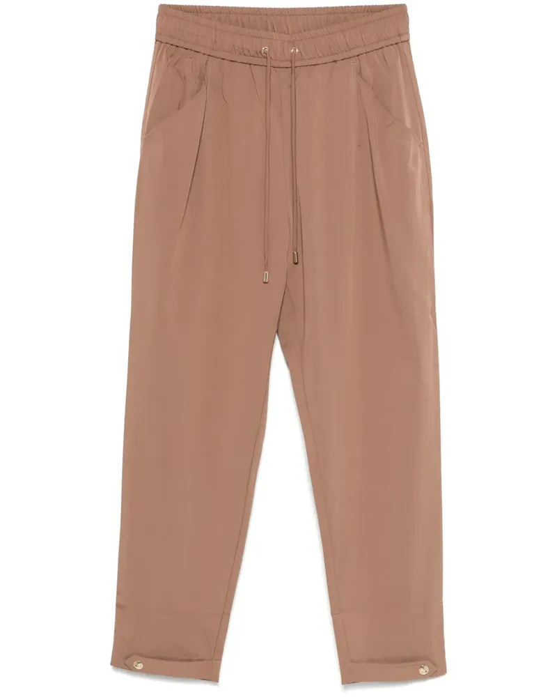 Liu Jo Klassische Cropped-Hose - Braun Braun