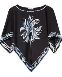 Emilio Pucci Dalia Tunika Schwarz