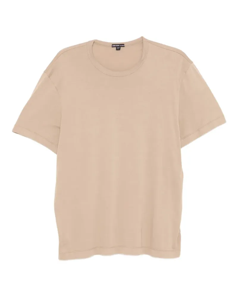 James Perse T-Shirt mit rundem Ausschnitt - Nude Nude