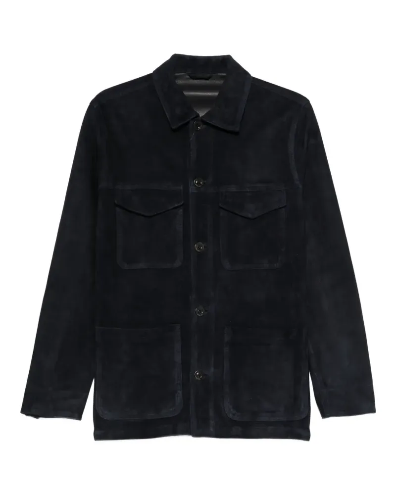 Boglioli buttoned pocket jacket - Blau Blau