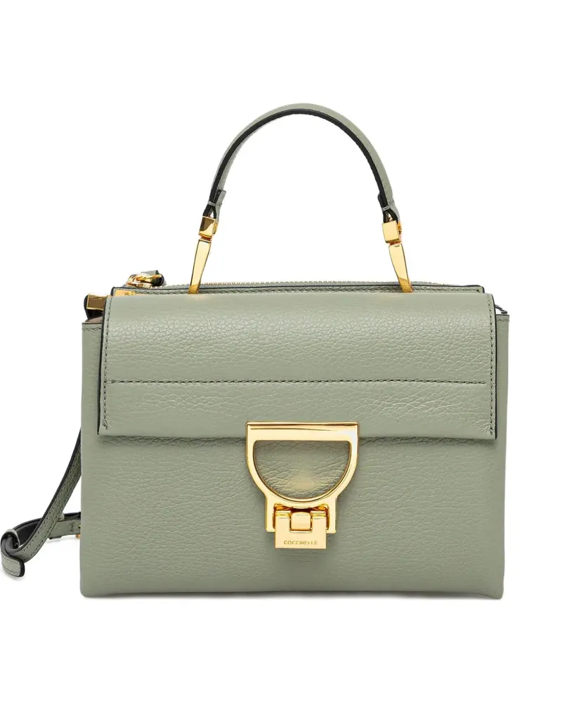 Coccinelle small Arlettis textured cross body bag - Grün Grün