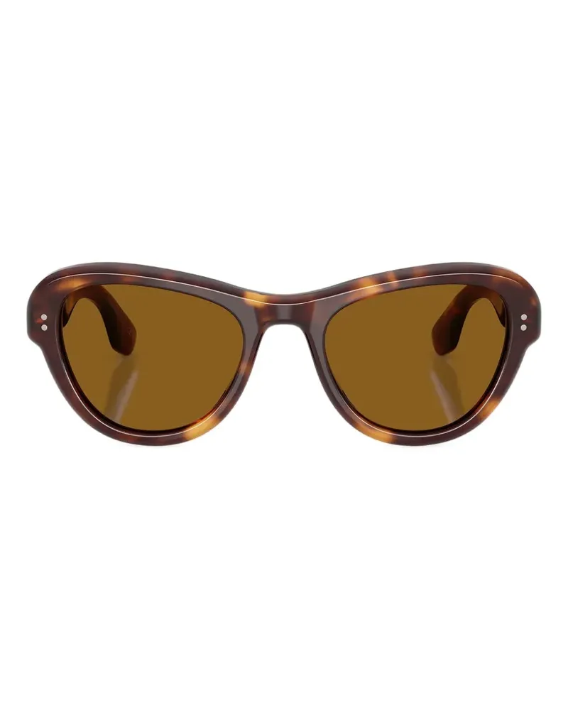 Oliver Peoples Encina Sonnenbrille - Braun Braun