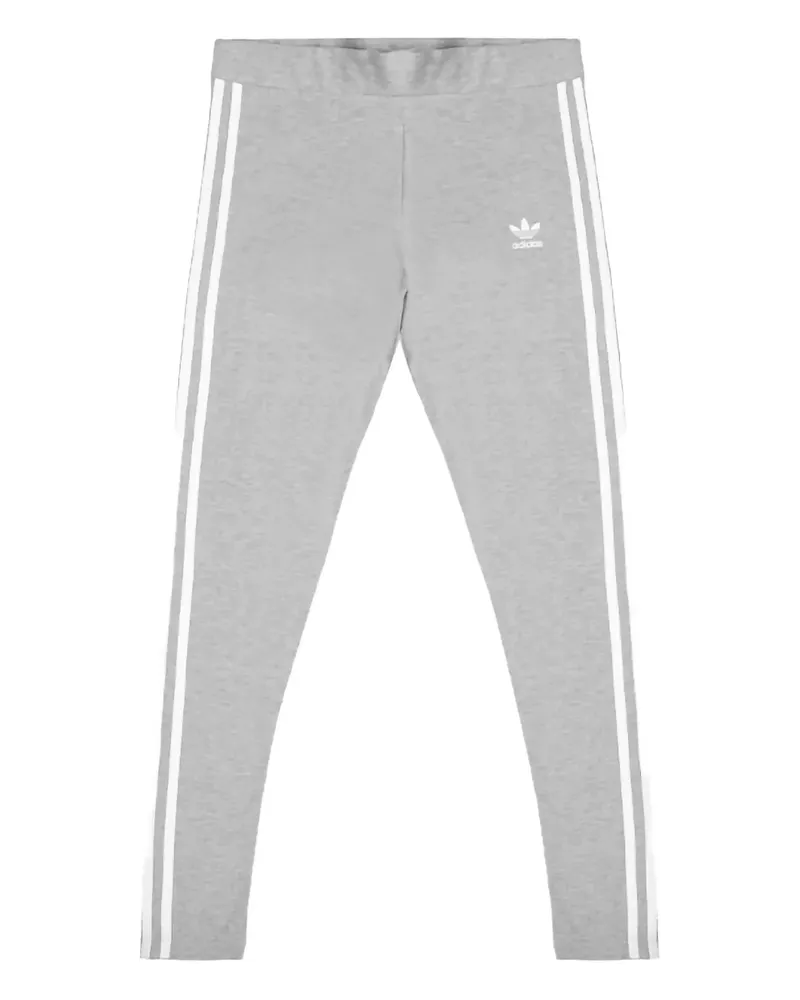 adidas Originals Leggings mit 3 Streifen - Grau Grau