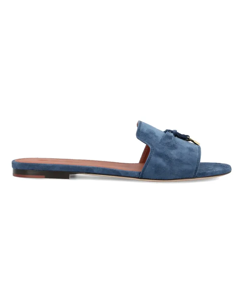 Loro Piana knot-detail sandals - Blau Blau