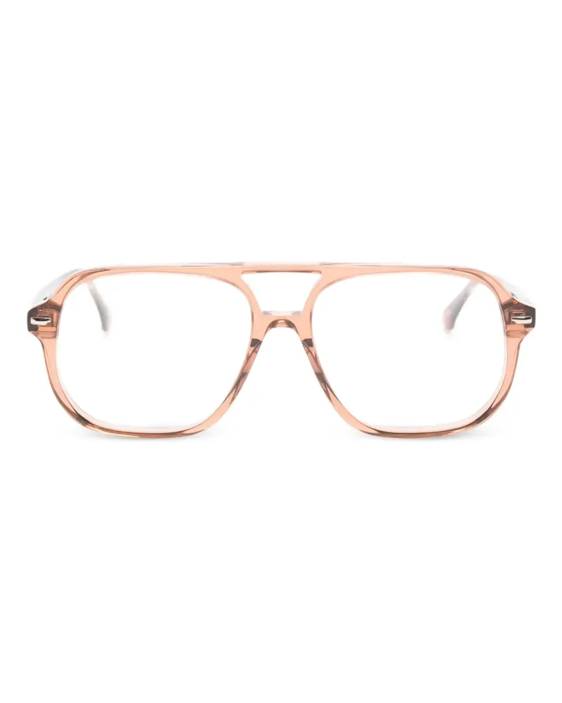 RETROSUPERFUTURE 152 browline glasses - Nude Nude