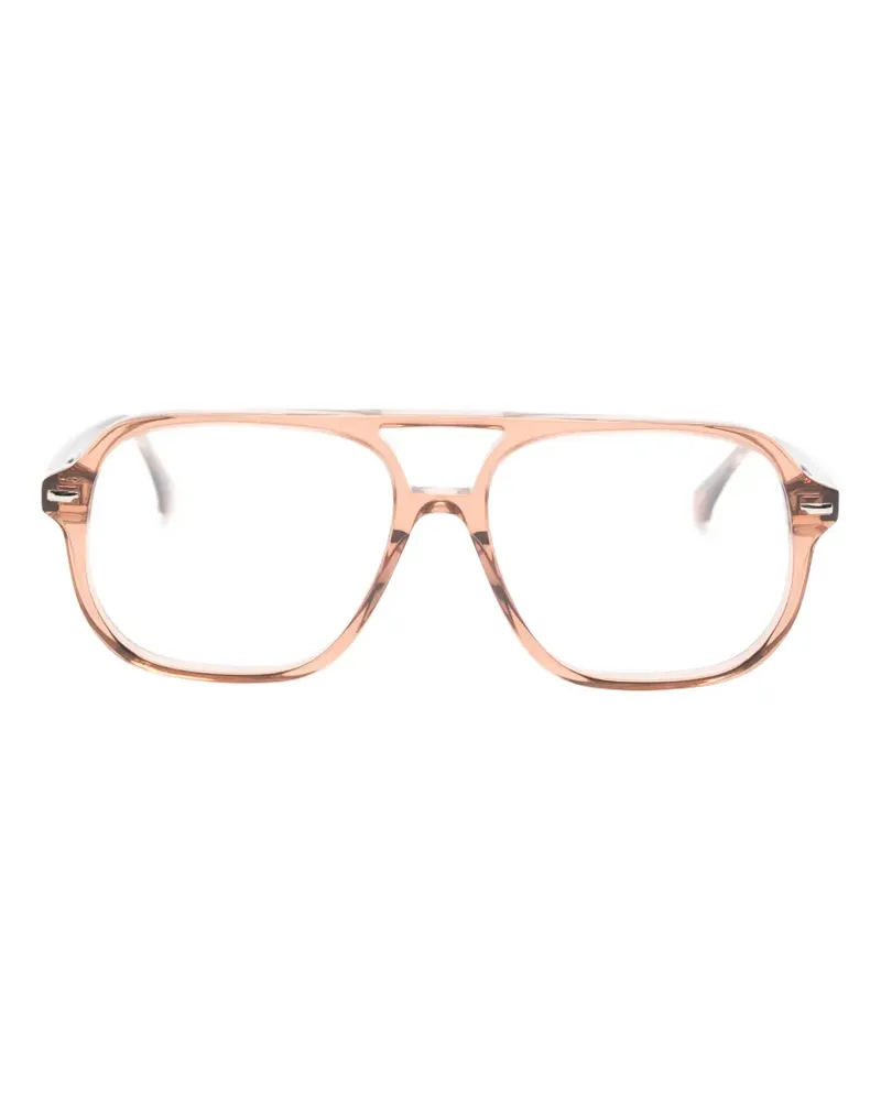 RETROSUPERFUTURE 152 browline glasses - Nude Nude