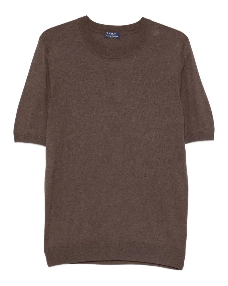 BARBA short-sleeve crew-neck T-shirt - Braun Braun