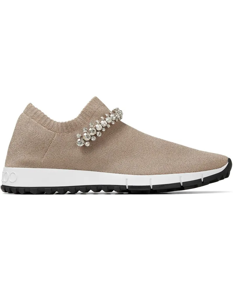 Jimmy Choo Verona Sock-Sneakers - Nude Nude